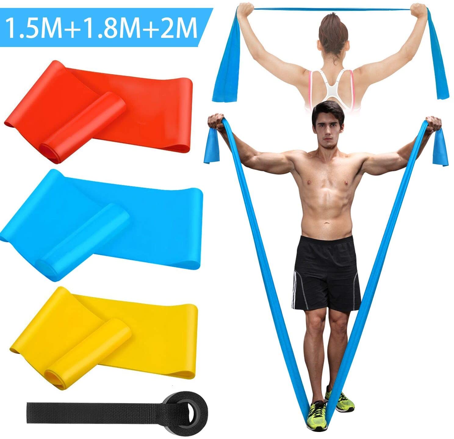 Crossfit Training Gear - Bandes de Fitness élastiques 3 pièces